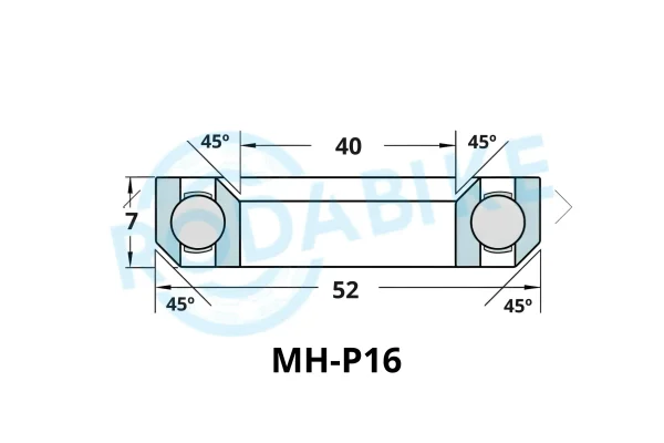 MH-P16-45°/45° - Imagen 3