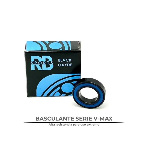 Rodamiento basculante 12x21x5 mm 6801 2RS V MAX Black Oxide