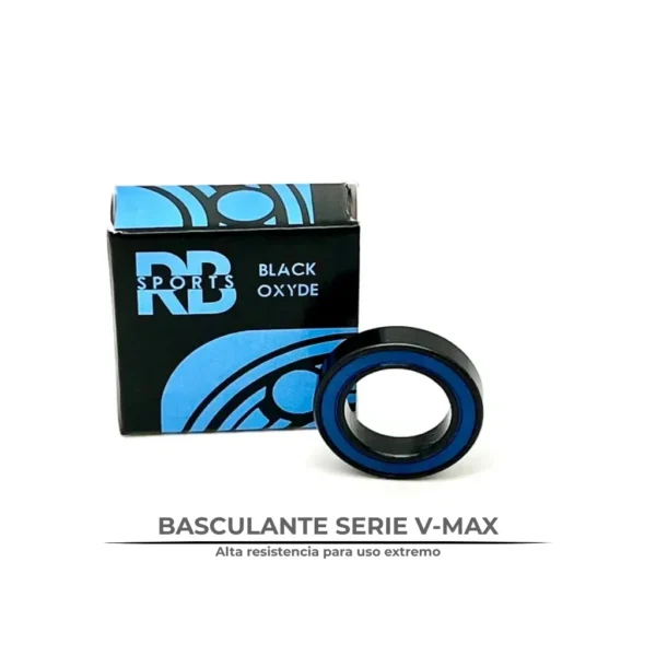 Rodamiento basculante 15x24x5 mm 6802 2RS V MAX Black Oxide