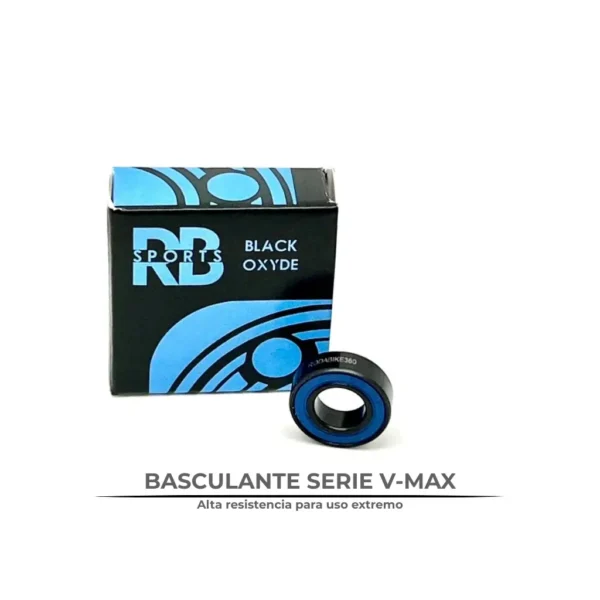 Rodamiento basculante 8x16x5 mm 688 2RS V MAX Black Oxide