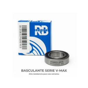 rodamiento basculante 63803 2RS MAX 17x26x7