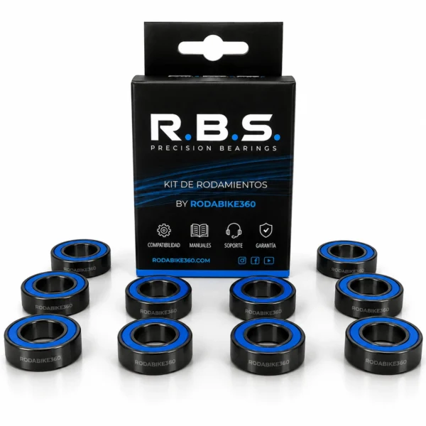 Kit rodamientos basculante Mondraker Anark Black Oxide