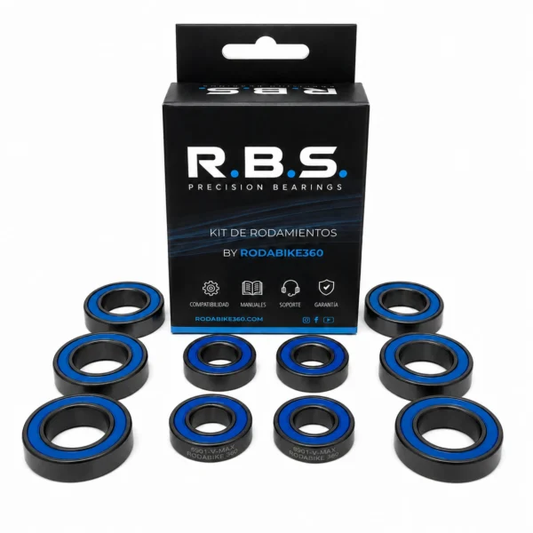 Kit rodamientos basculante Mondraker F-Podium 2020–2023 Black Oxide