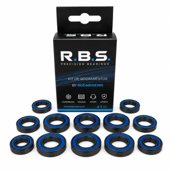 Kit rodamientos basculante Mondraker Level 2019 Black Oxide
