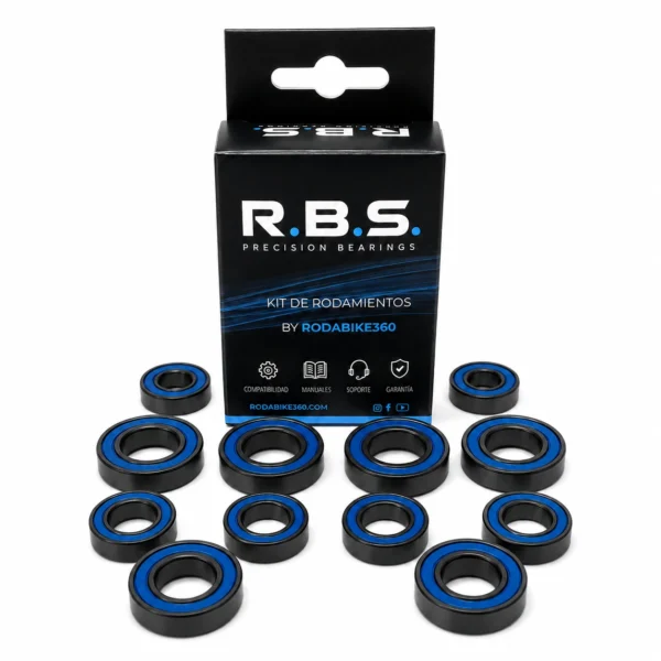 Kit rodamientos basculante Mondraker Level 2020–2024 Black Oxide