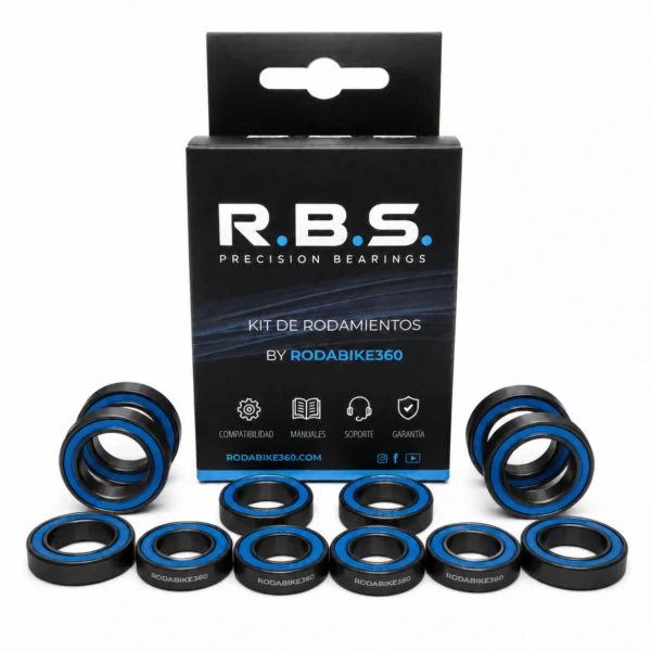 Kit rodamientos basculante Specialized Camber FSR 2016–2018 Black Oxide