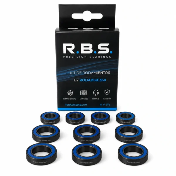 Kit rodamientos basculante Specialized Enduro FSR Elite SX 2013–2016 26/29 Black Oxide