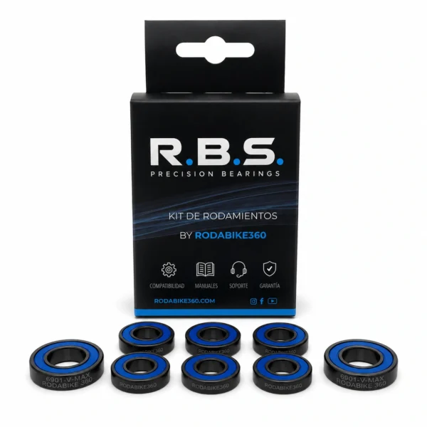 Kit rodamientos basculante Specialized Epic EVO 2021–2023 Black Oxide