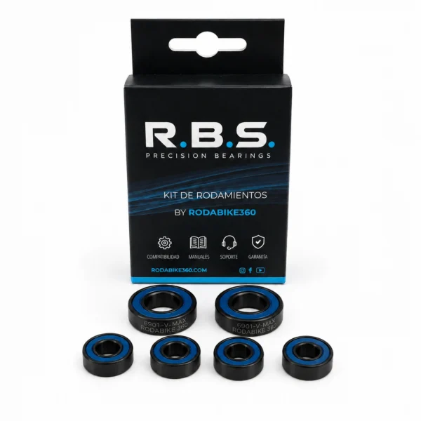 Kit rodamientos basculante Specialized Epic World Cup 2023–2026 Black Oxide