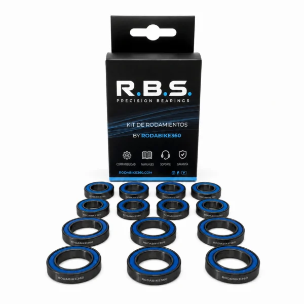 Kit rodamientos basculante Specialized Pitch FSR 2008–2011 Black Oxide