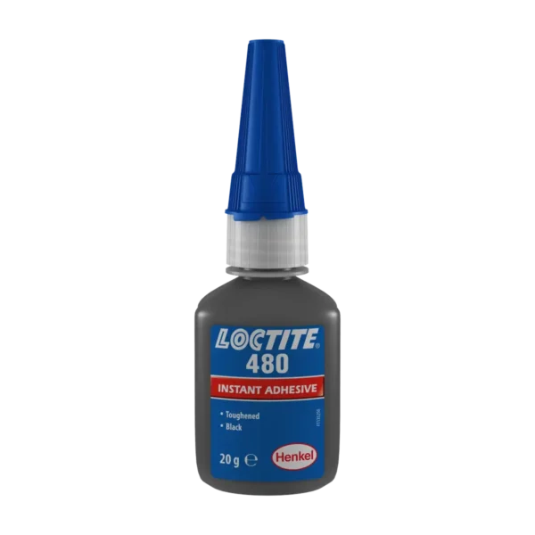 LOCTITE 480 pegamento instantáneo negro reforzado 20 g