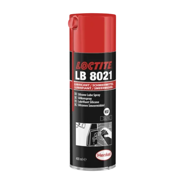 LOCTITE LB 8021 lubricante de silicona en spray 400 ml
