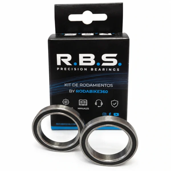 Kit rodamientos eje pedalier DUB MR3040H6-2RS 30×40×6 mm Chrome Steel Rodabike360