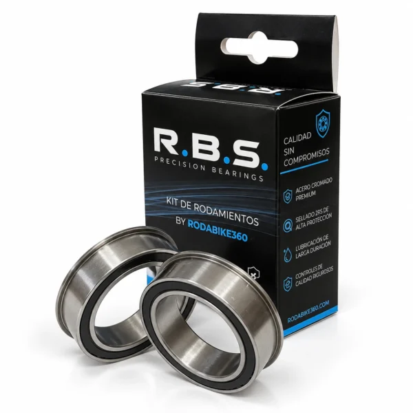 Kit rodamientos eje pedalier PF41 DRF3041-2RS 30×41/44×11 mm Chrome Steel Rodabike360