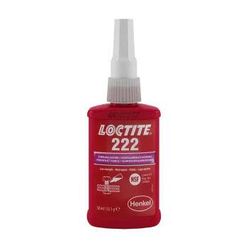 LOCTITE 222 fijador de roscas de baja resistencia 50 ml