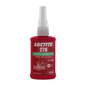 LOCTITE 270 fijador de roscas de alta resistencia 50 ml