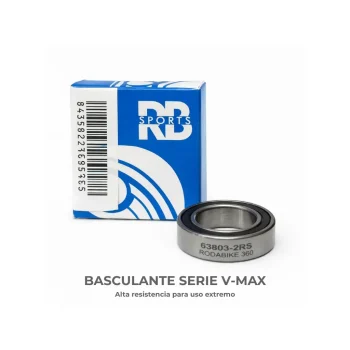 rodamiento basculante 63803 2RS MAX 17x26x7